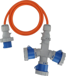 Brennenstuhl ext.-Kabel CEE 3 Tray distributor 16A 2m
