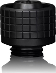 Thermal Grizzly DeltaMate Compression Fitting, Brass, G1/4" Thread - Black, ST16, Pack of 6