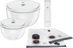 Zwilling Fresh&Save Vcuum Bowl Starter Set, 9-Pc, Glass