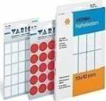 HERMA Multi-purpose labels/color dots   13mm round bright orange