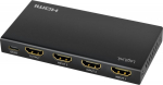 LogiLink Switch HDMI 3x1-Port 4K/60Hz HDCP HDR CEC RC - Switch - 18 Gbps