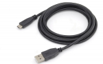 Equip Kabel USB-C2.0->A 3A St/St 0.50m schwarz