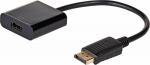 Adapter AV Akyga DisplayPort - HDMI czarny (AK-AD-11)