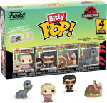 Funko Bitty Pop! 4-Pack: Jurassic Park - Ellie Sattler, Ian Malcolm, Triceratops, Brachiosaurus Vinyl Figures