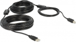 DELOCK USB Kabel A -> B St/St 20.00m active sw