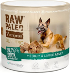 VETEXPERT Raw Paleo Olympic Duck Mini Medium Large Mono - dog treat - 90g