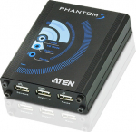 ATE ATEN PHANTOM-S, PlayStation 4, Playstation 3, Xbox 360, Xbox One, Gaming controller emulator, Schwarz, Metall, USB, ROHS, Weee