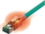 EasyLan CS1OTADAD0100 - Cat.6a LED Patchkabel DualBoot S/FTP t&uuml;rkis - Kabel - Netzwerk