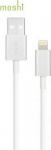 Kabel USB Moshi USB-A - Lightning 1 m White (MI-LIGHUSB-W)