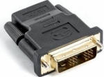 Adapter AV Lanberg HDMI - DVI-D czarny (AD-0013-BK)
