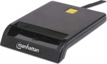 Manhattan Smart Card Reader - USB, Contact Reader - External