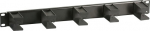 EFB Elektronik EFB-Elektronik - Kabelmanagement - Rack mountable - Jet Black, RAL 9005 - 1U - 48.3 cm (19")