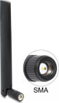 DELOCK Antenne LoRa 868MHz SMA-St 3dBi omnidir. Kippgel