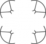 Ryze Technology Tello Part 3 Propeller Guards (CP.PT.00000222.01)
