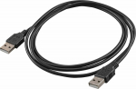 Cable USB Akyga USB-A - USB-A 1.8 m Czarny (AK-USB-11)