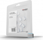 LINDY USB Typ C Port Schloss blue 10 St&uuml;ck