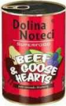 Dolina Noteci Dolina Noteci Premium Superfood Pies Beef and a can of goose hearts 400g