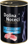 Dolina Noteci Karma Premium for cats Rich in lamb 400g