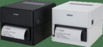 Citizen CT-S4500, USB, BT, 8 dots/mm (203 dpi), cutter, black - receipt printer, direct thermal, 8 dots/mm (203 dpi), 112 mm, 104 mm, roll diameter (max.): 102 mm, speed (max.): 200 mm/s, USB, Bluetooth, drawer kickout, cutter, colour: black