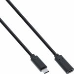 Kabel USB InLine USB-C - USB-C 1.5 m Czarny (35774)