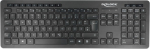 DELOCK USB Tastatur 2.4 GHz wireless black - Lautlos