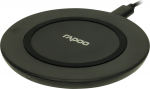 Rapoo XC140 - indoors - USB - 2 A - Wireless charging - 1 m - Schwarz