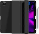 eSTUFF iPad Pro 11 2022/2021 SEATTLE, Pencil Case. Black PU leather