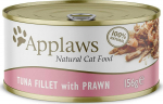 APPLAWS Natural Cat Food Tuna fillet with prawn - wet cat food - 156g