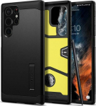 Spigen SPIGEN TOUGH ARMOR GALAXY S22 ULTRA BLACK