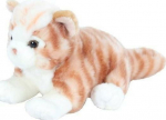 Beppe Cat mascot lying red 30 cm