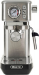 Ariete 1381/10 - Moc [W]: 1300| Pressure [bar]: 15 | Water tank capacity [ml]: 1100 | Type of coffee: ground, ESE | Color: Stainless Steel