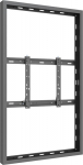 Multibrackets M Pro Series Enclosure 55" Wall Medium Black | 55" | Landscape & Portrait | Wall | Svart |