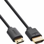 Kabel InLine HDMI - HDMI 0.3m czarny (17933C)
