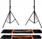 Omnitronic Set 2x BS-2 EU Speaker stand+ Tragetasche 20000470