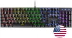 Mars Gaming MK422RUS Gaming Mechanical Keyboard RGB / Red Switch / US