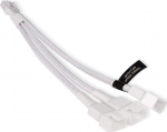 Alphacool Y-Splitter 4-Pin auf 3x 4-Pin PWM 15cm - wei&szlig;