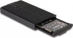 DELOCK External Enclosure USB 20 Gbps 2 x M.2 NVMe PCIe SSD