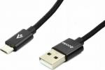 Kabel USB Accura Accura USB 2.0 - micro USB 1.5m czarny