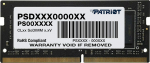 PAT Memory module PATRIOT SIGNATURE DDR4 SO-DIMM 8GB 3200MHz (PSD48G32002S)