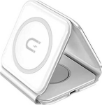 Dudao A11N 3in1 wireless charging stand 15W hvid