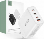 Tech-Protect charger TECH-PROTECT NC100W-GAN 4-PORT NETWORK CHARGER PD100W/QC3.0 WHITE