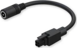 Teltonika Networks 4-pin to barrel socket adapter, PR2PD01B, 0.1 m, 4-pin