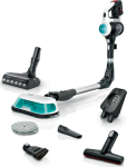 BOS Cordless 2-in-1 hoover, vacuuming and mopping Unlimited 7 ProHygienic Aqua White