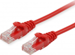 Equip Patchkabel Cat6A U/UTP 2xRJ45 0.25m rot LSZH Polybeutel