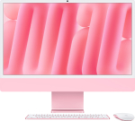 Apple iMac 24" M4 16 GB, 256 GB - computer, pink (MWUG3)