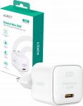 AUKEY PA-B1L White Omnia II Mini Charger 1xUSB-C PowerDelivery 30W 5A