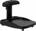 Activeshop Azzurro shower tray trolley black