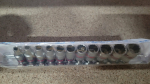 Tool Kit King Tony KT SOCKET SET 1/4'' 11PCS SHORT 12K. 5/32''-1/2'' RAIL