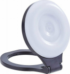 Shieldon Magnetic phone stand with lamp compatible z MagSafe L8 czarna