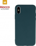 Mocco Ultra Slim Soft Matte 0.3 mm Silicone Case forXiaomi 12 5G / 12X 5G Dark Green